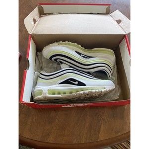Nike Air Max 97 Summit White Black Volt 921733-105 Women's 8.5